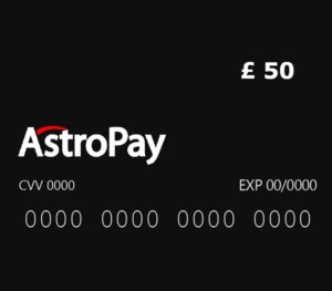 Astropay Card £50 UK