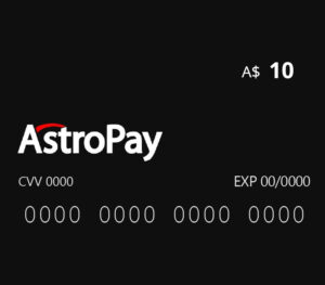 Astropay Card A$10 AU