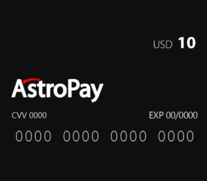 Astropay Card $10 US