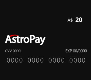 Astropay Card A$20 AU