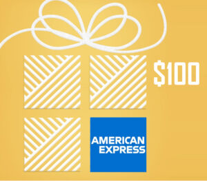 American Express $100 USD Gift Card