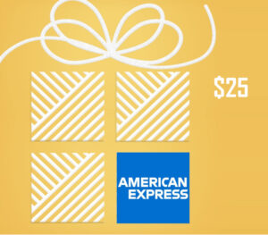 American Express $25 USD Gift Card