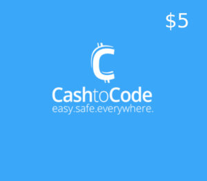 CashtoCode $5 Gift Card US