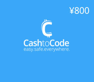 CashtoCode ¥800 Gift Card CN