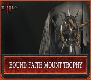 Diablo IV - Bound Faith Mount Trophy DLC ASIA Battle.net CD Key