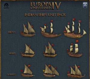 Europa Universalis IV - Indian Ships Unit Pack DLC EU Steam CD Key