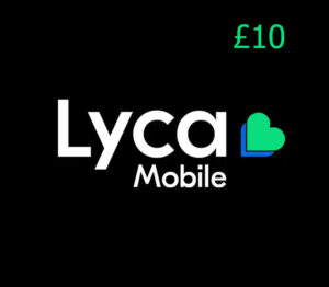 Lyca Mobile £10 Gift Card UK