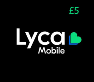 Lyca Mobile £5 Gift Card UK