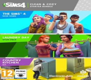 The Sims 4 - Clean & Cozy Starter Bundle EU Origin CD Key