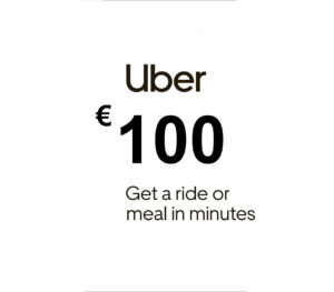 Uber €100 EU Gift Card