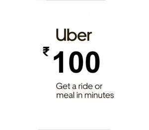 Uber ₹100 INR Gift Card