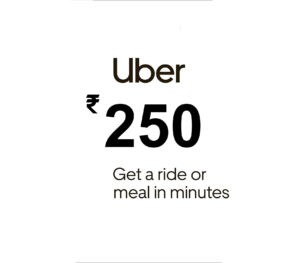 Uber ₹250 INR Gift Card