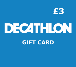 Decathlon £3 Gift Card UK