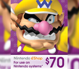 Nintendo eShop Prepaid Card $70 US Key