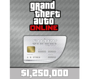 Grand Theft Auto Online - $1,500,000 Great White Shark Cash Card PC Activation Code UK