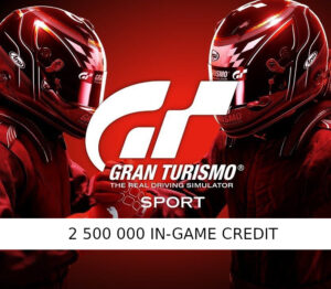 Gran Turismo Sport - 2 500 000 In-Game Credit EU PS4 CD Key