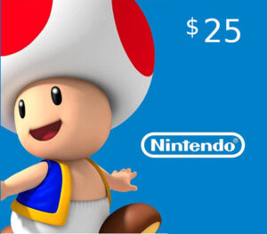 Nintendo eShop Prepaid Card $25 US Key