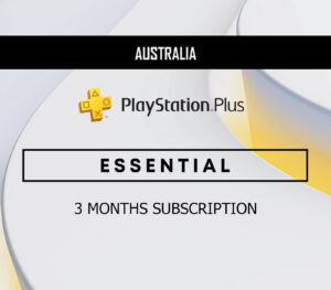 PlayStation Plus Essential 3 Months Subscription AU