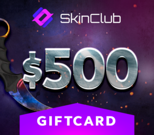 Skin.Club $500 Gift Card