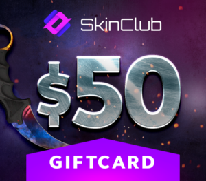 Skin.Club $50 Gift Card