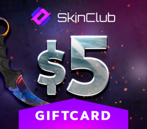 Skin.Club $5 Gift Card