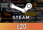 Steam Wallet Card £25 UK Activation Code