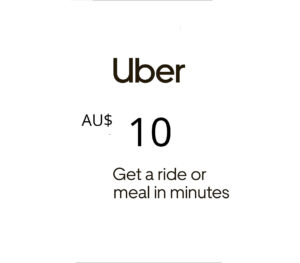 Uber AU$10 AU Gift Card