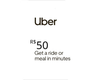 Uber R$50 BR Gift Card