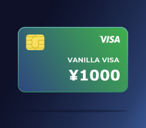 Vanilla VISA ¥1000 JP