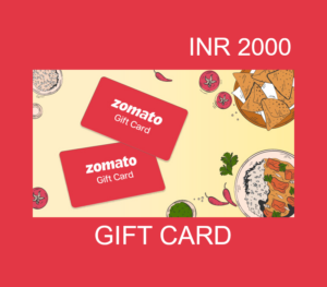 Zomato 2000 INR Gift Card IN