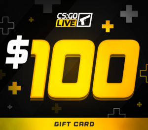 CSGOLive 100 USD Gift Card