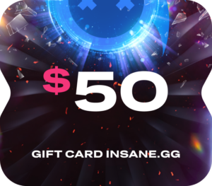 Insane.gg Gift Card $50 Code