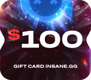 Insane.gg Gift Card $100 Code