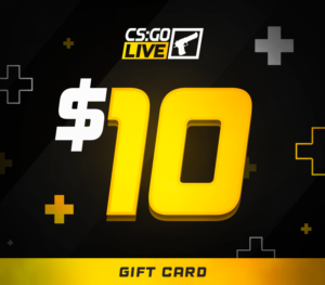 CSGOLive 10 USD Gift Card