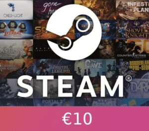 Steam Gift Card €10 Global Activation Code