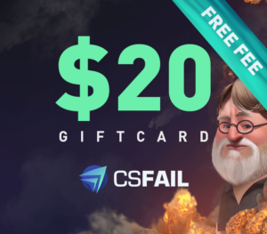 CS fail $20 Gift Card