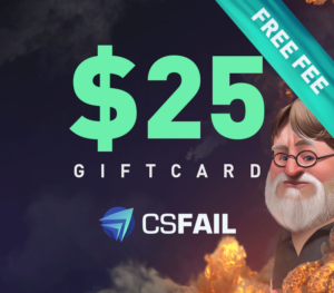 CS fail $25 Gift Card