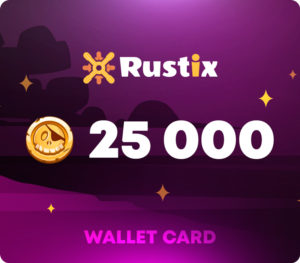 Rustix.io 250 USD Wallet Card Code