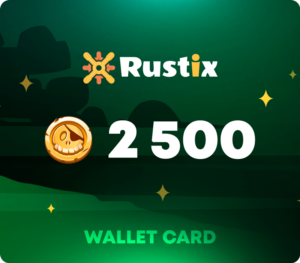 Rustix.io 25 USD Wallet Card Code