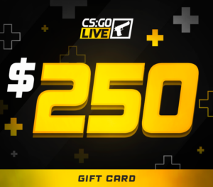 CSGOLive 250 USD Gift Card