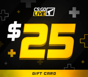 CSGOLive 25 USD Gift Card