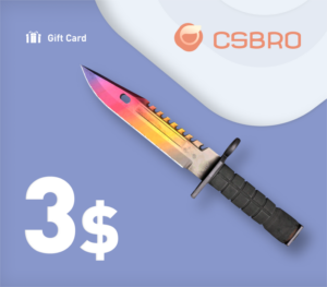 CSBRO $3 Gift Card