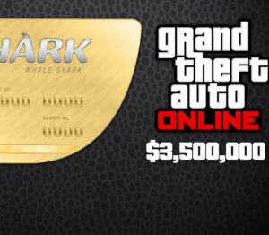 Grand Theft Auto Online - $4,250,000 The Whale Shark Cash Card PC Activation Code