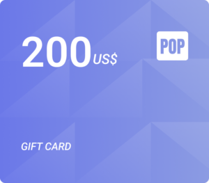 Popbox $200 Gift Card