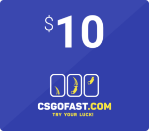 CSGOFAST 10 Fast Coins Gift Card