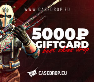 Casedrop.eu Gift Card 5000 RUB P-Card