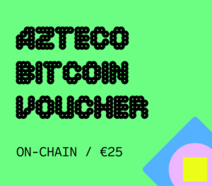 Azteco Bitcoin On-Chain €25 Voucher