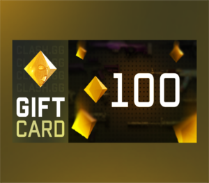 Clash.gg 100 Gem Gift Card