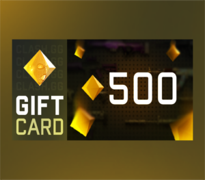 Clash.gg 500 Gem Gift Card