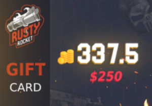 Rusty Rocket 250$ Coin Gift Card